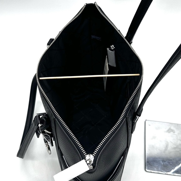Michael Kors Large Charlotte Tote Bag Black (NWT) - Picture 8 of 10